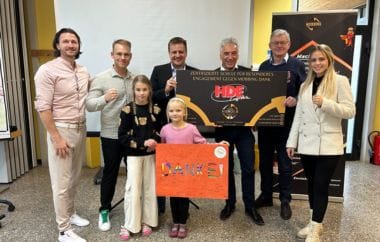 HDE Logistik unterstützt Grundschule Litzendorf EOM Heroes